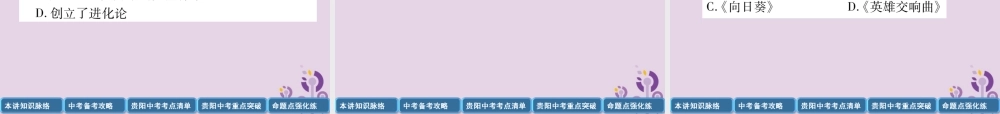 中考历史总复习 第一编 教材知识速查篇 模块三 世界近代史 第19讲 第二次工业革命和近代科学文化(精讲)课件