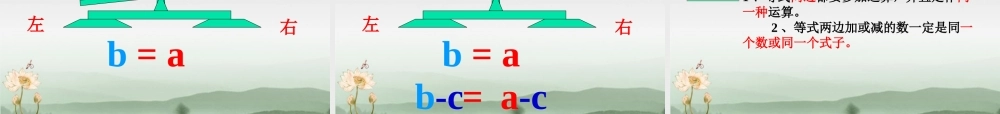 广东省珠海市七年级数学上册 等式的性质课件 新人教版 课件
