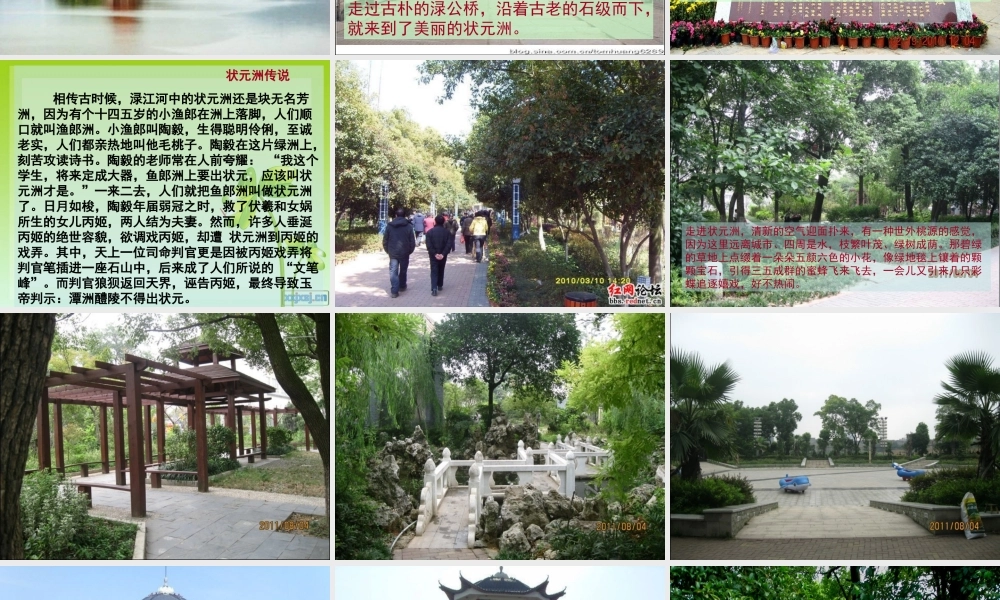 作文美丽的地方状元洲定稿