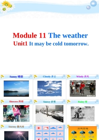 九年级英语 M11课件 人教新目标版 课件