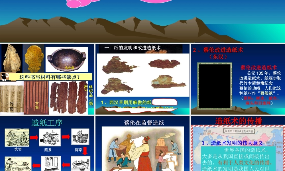 人教版历史(七上)精品课件：第16课昌盛的秦汉文化