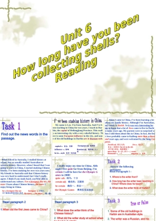 八年级英语Unit 6 Reading 课件