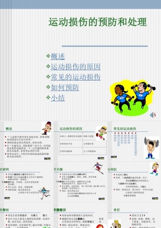 常见运动损伤及处理