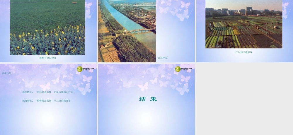 八年级地理上册 2.1 地形地势特征课件 商务星球版 课件
