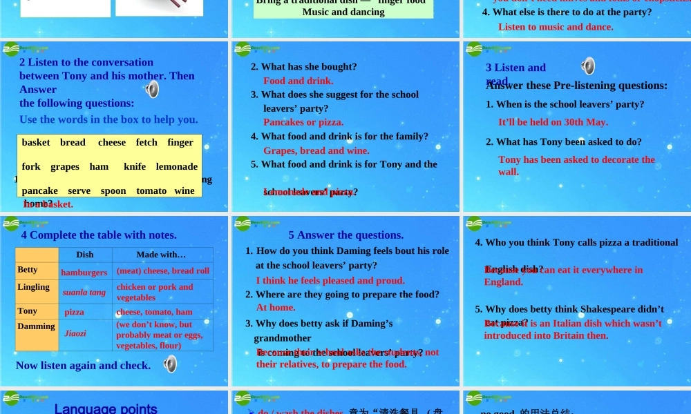 九年级英语下册 Module 7 Unit 1课件 外研版 课件