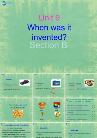 中学九年级英语全册 Unit 9 I like music that I can dance to(第2课时)课件 (新版)人教新目标版 课件