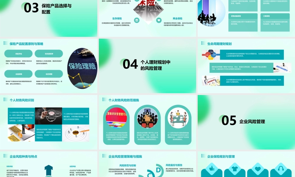 理财规划师风险管理与保险课件