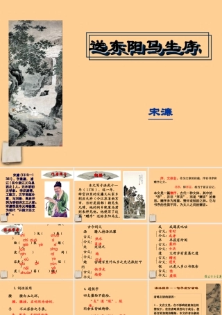 八年级语文上册 第四单元第22课(送东阳马生序)课件 鲁教版 课件
