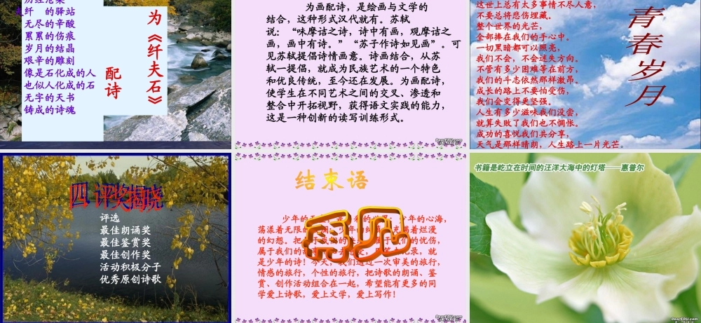 情怀总是诗课件 新课标 人教版 课件