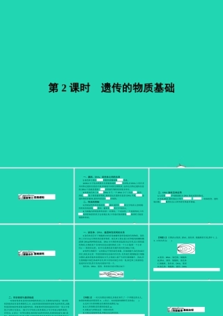 八年级生物下册 6.2.1 遗传(第2课时)课件 (新版)冀教版 课件