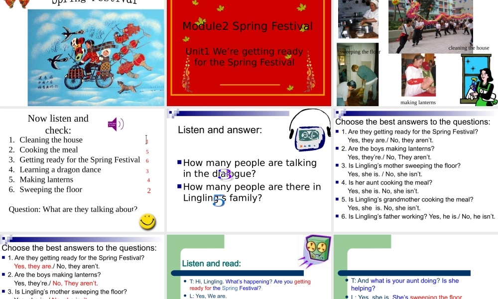 七年级英语下册Unit 1课件2 课件