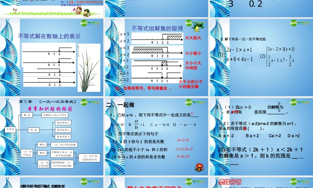 八年级数学上册 第五章期末分块复习课件 浙教版 课件