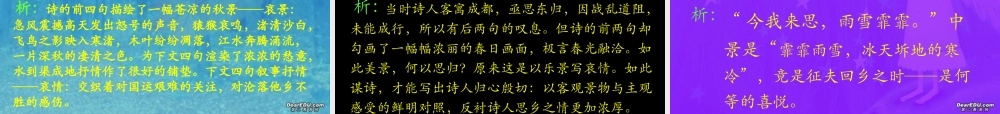 古典诗歌中的表达技巧 新课标 人教版 课件