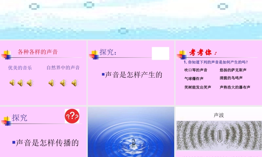 声音的产生与传播 (3)