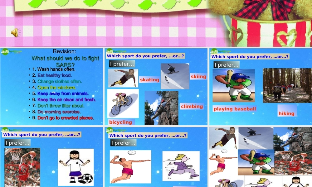 八年级英语上册 Unit 1 Sports and Games Topic 1课件 仁爱版 课件