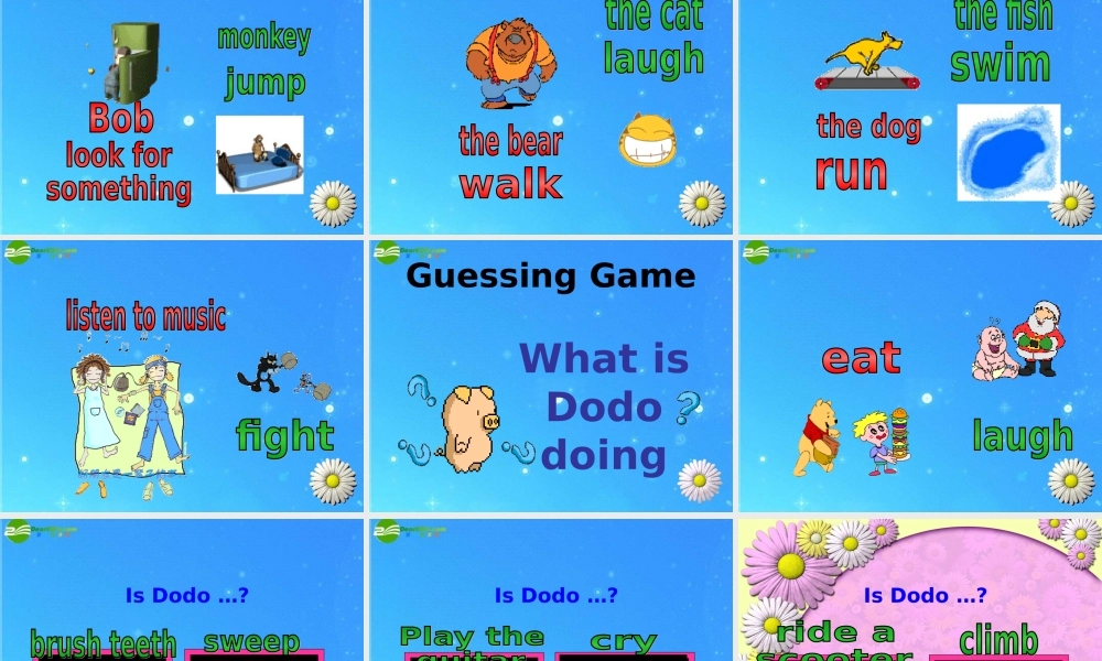 七年级英语上学期 看听学67-68课课件 人教新目标版 课件