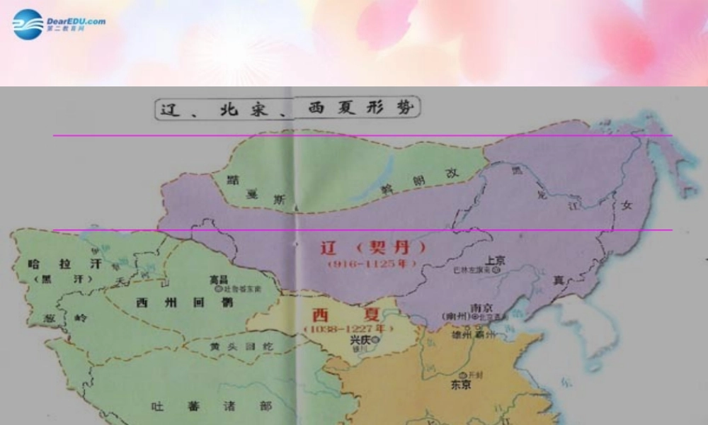 山东省泰安市新泰七年级历史下册 第9课(民族政权的并立)课件 新人教版 课件