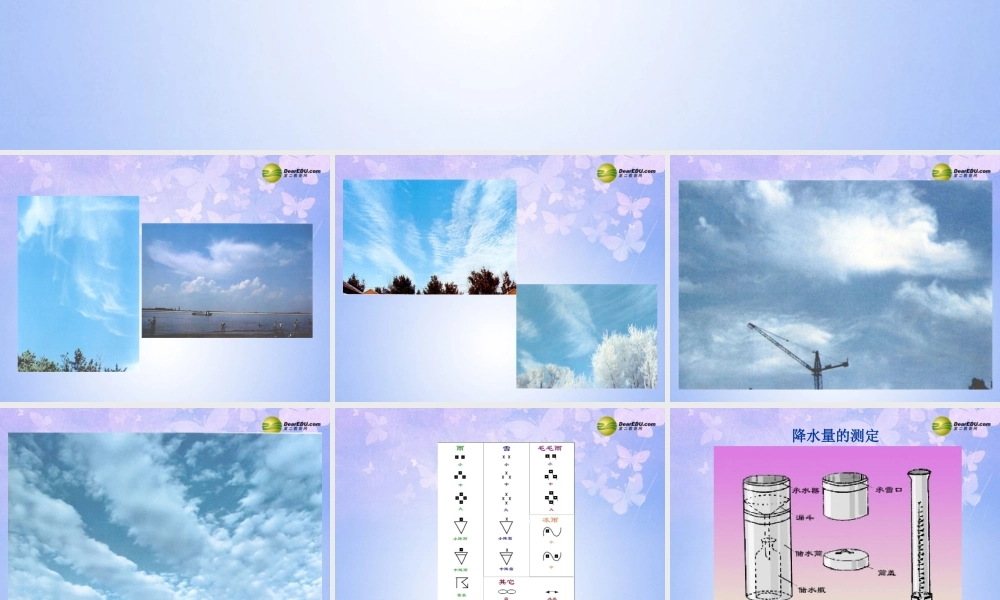 中学七年级地理上册 第三章 第三节 降水和降水的分布(第1课时)课件 新人教版 课件