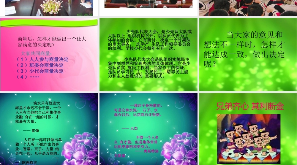 集体的事谁说了算