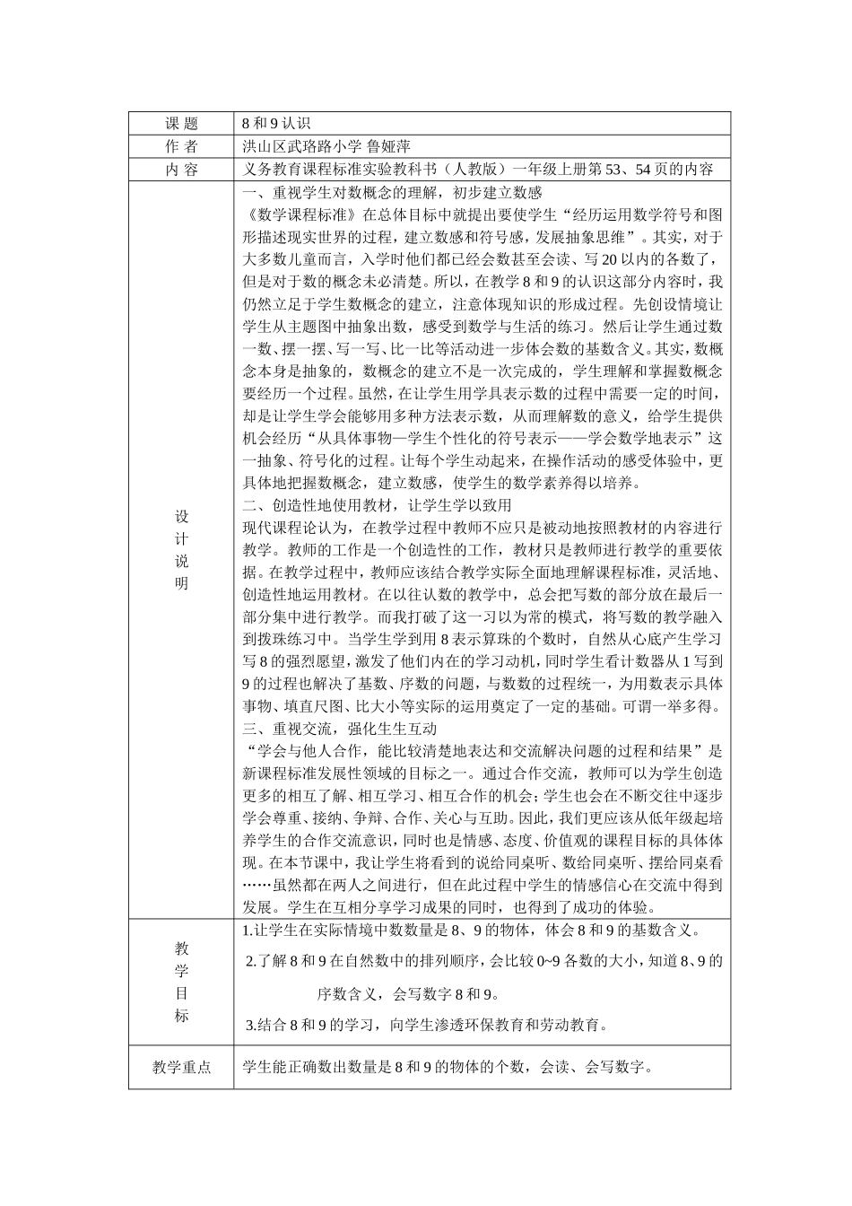 和的认识鲁娅萍_第1页