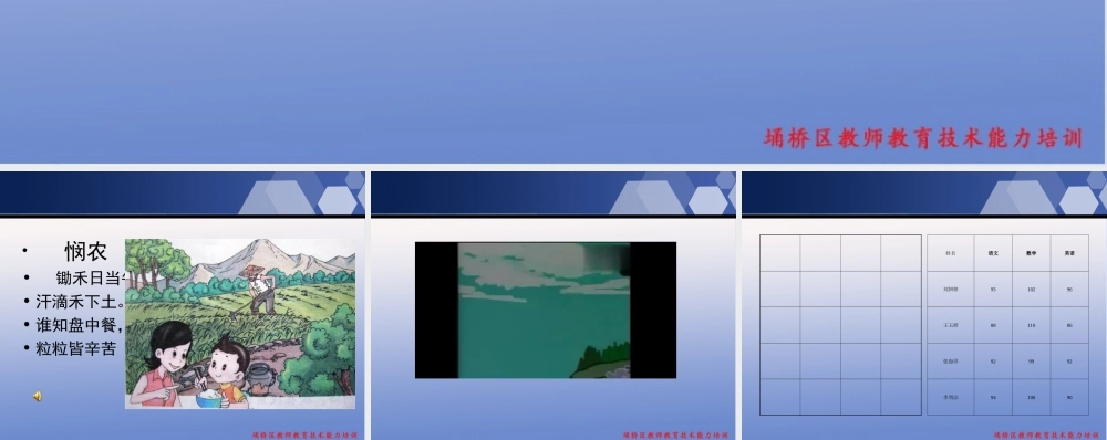 埇桥区2013年教师教育技术