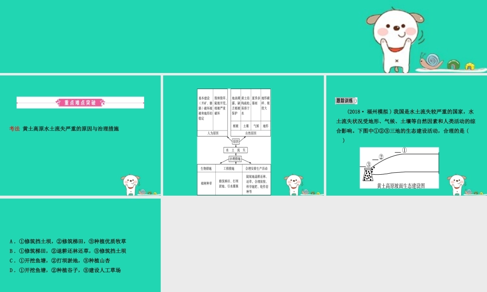 中考地理 七下 第六章 北方地区(第2课时)复习课件