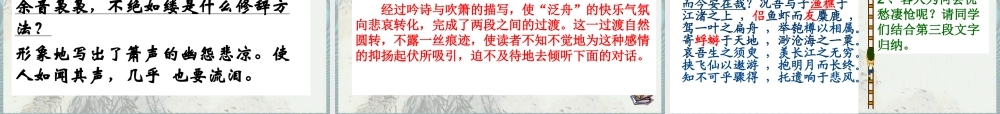 赤壁赋(放映)