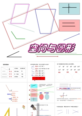 空间与图形总复习1