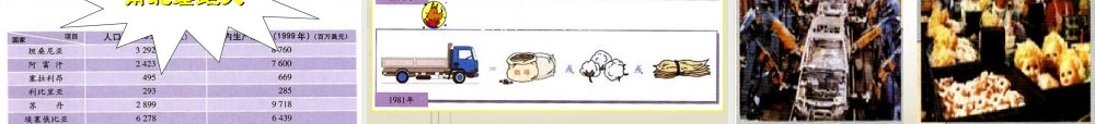九年级历史与社会全册 第一单元 第一课第一框  南北 关系与 发展 主题课件 人教版 课件