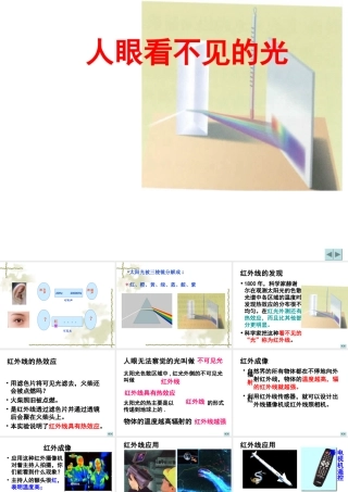 二、人眼看不见的光
