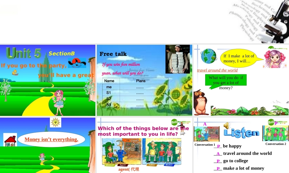 八年级英语下册 Unit 5 Section B课件 人教新目标版 课件