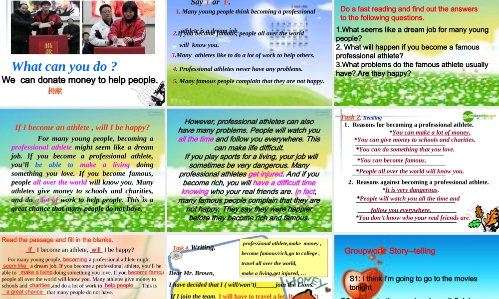 八年级英语下册 Unit 5 Section B课件 人教新目标版 课件