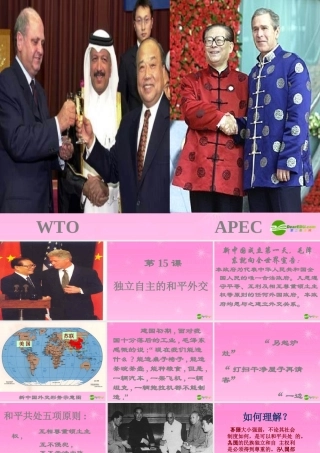 八年级历史 新中国的内政与外交课件 北师大版 课件