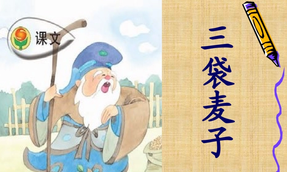 三袋麦子第二课时完美版