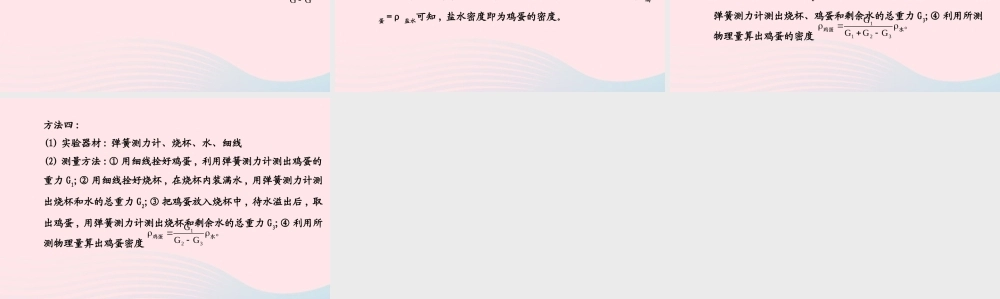 八年级物理下册 阶段专题复习 第十章 浮力课件 (新版)新人教版 课件