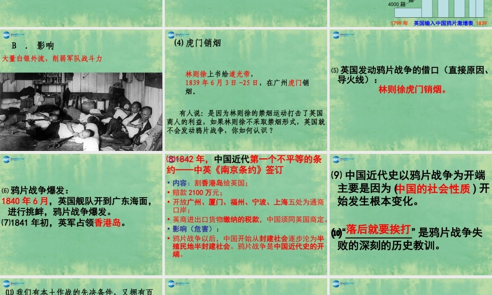 中学七年级历史上册 第一单元 侵略与反抗课件1 鲁教版五四制 课件