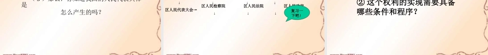 初三政治人民当家作主的法治国家 课件