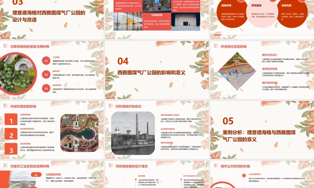 理查德海格与西雅图煤气厂公园课件