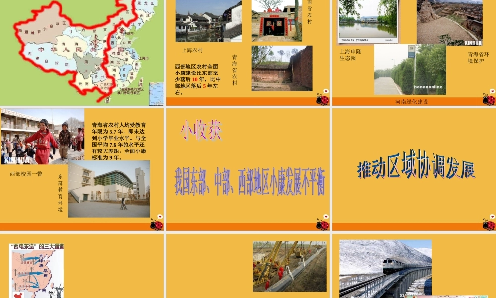 九年级政治 第十课(全面建设小康社会)课件 陕教版 课件