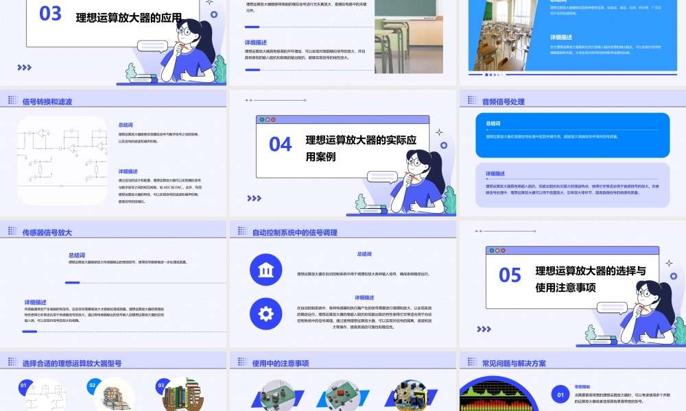 理想运算放大器的分析与应用课件