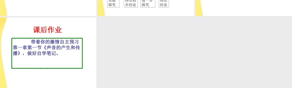 八年级物理上册 科学之旅教学课件 人教新课标版 课件
