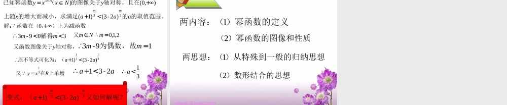 【精品】幂函数