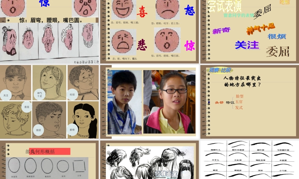 画画你我他美术课件