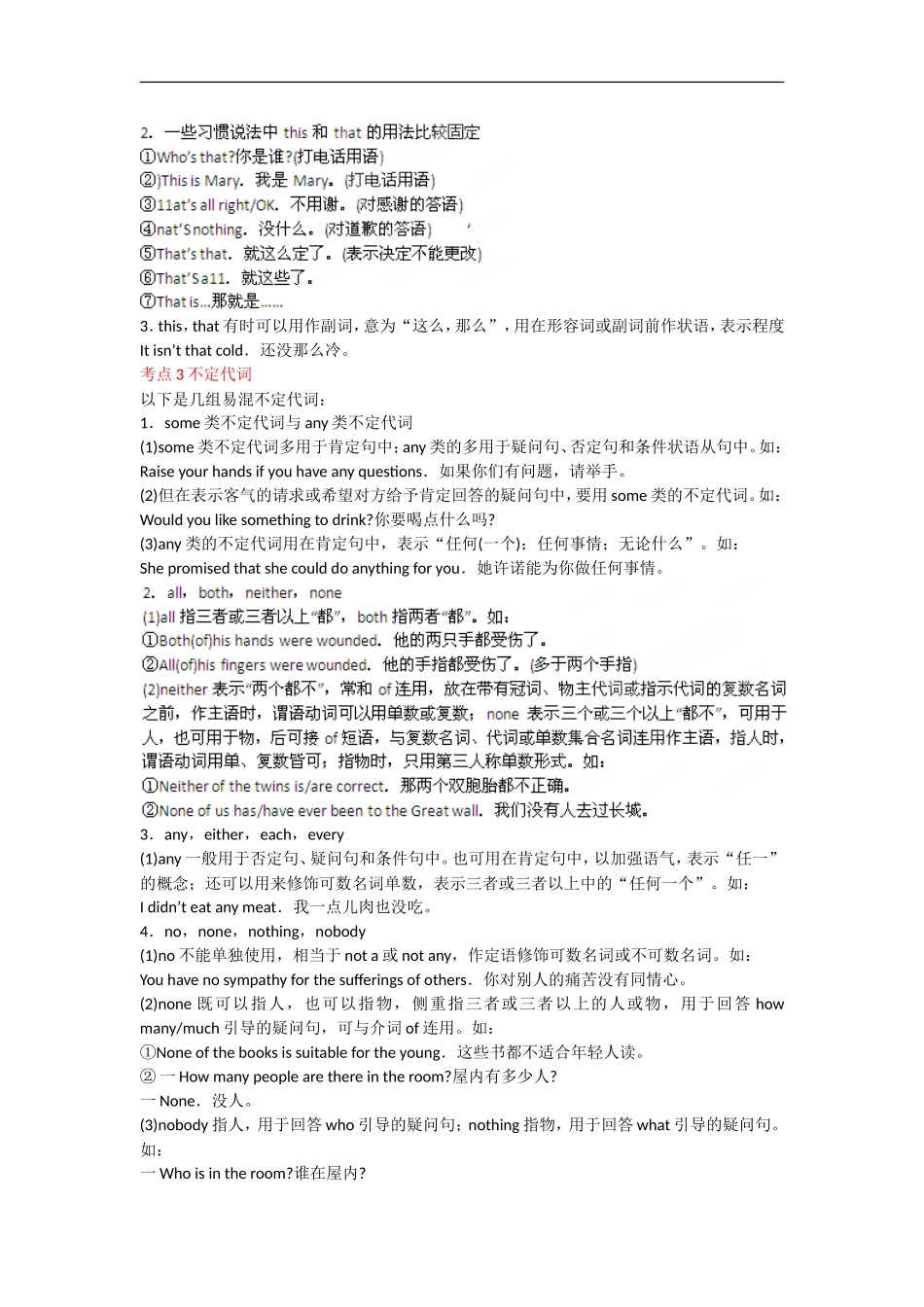 专题04代词（教师版）_第2页