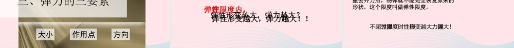 八年级物理下册 7.2 弹力课件 (新版)新人教版 课件