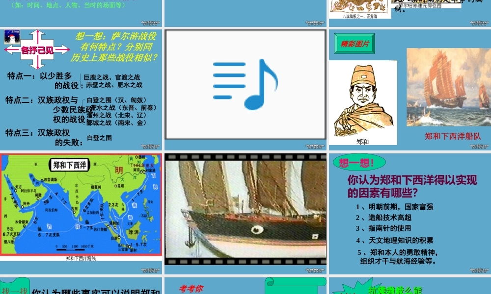 山东地区七年级历史第19课边疆民族的发展和对外关系课件