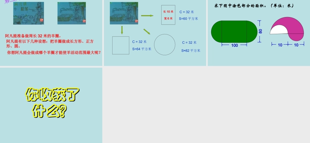 《平面图形的面积》