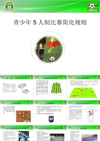 青少年人制比赛简化规则
