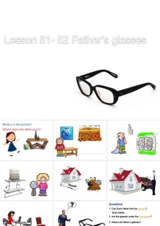 七年级英语上学期看听学51-52课课件