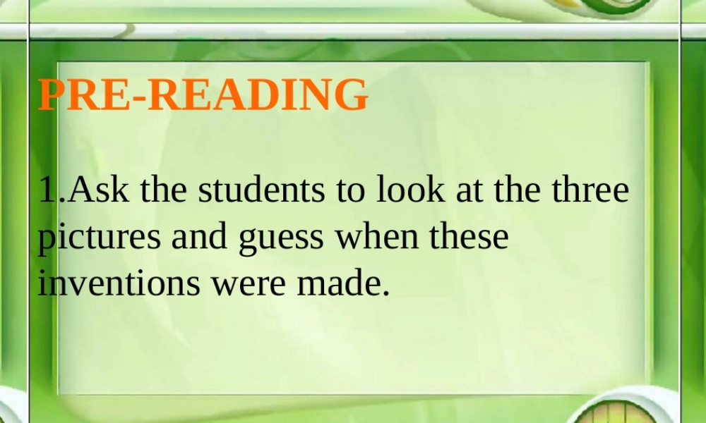 人教版Unit12 Fact and fantasy(reading) 课件